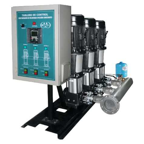 Bombas de Presion Constante con tablero de control variable